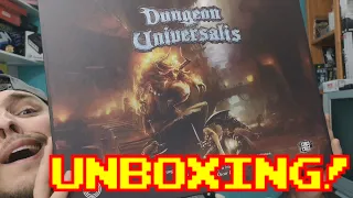 ES INFINITO!! || Dungeon Universalis Unboxing!