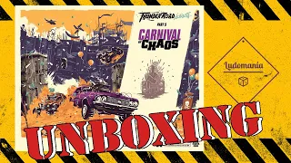 Ludomanía: Unboxing de Thunder Road: Vendetta - Carnival of Chaos