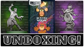 Unmatched: Houdini vs. The Genie - Unboxing!