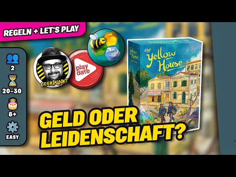 THE YELLOW HOUSE - Brettspiel - Regeln & Let's Play