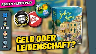 THE YELLOW HOUSE - Brettspiel - Regeln & Let's Play