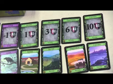 Dominion Base Cards Review - with Tom Vasel