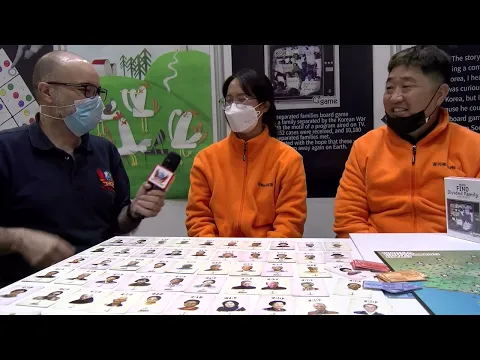 Boardgame Interview: Find Divided Family and Peace Postman at Spiel 2022
