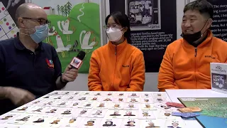 Boardgame Interview: Find Divided Family and Peace Postman at Spiel 2022