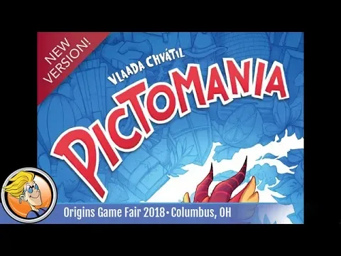Pictomania (2nd ed.) — game preview at Origins 2018