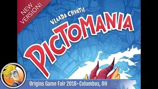 Pictomania (2nd ed.) — game preview at Origins 2018