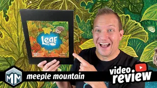 Are You Ready For Fall? - Leaf - Boardgame Brody