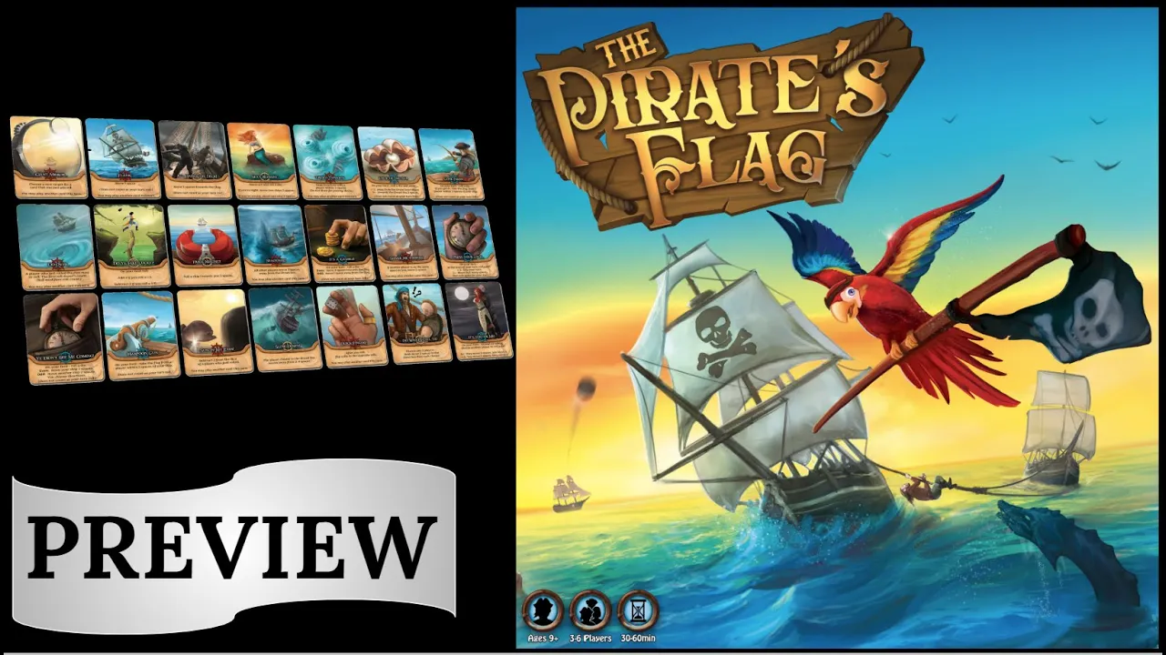 The Pirate's Flag Preview Dice Tower West 2023