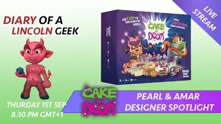 Cake of Doom - Amar & Pearl | Let's Talk Board Games ep 25