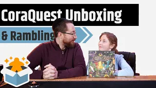 CoraQuest - We Made An Adventure!! - Unboxing & Rambling