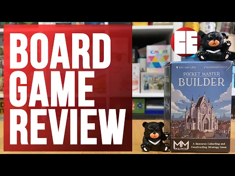Pocket Master Builder | Board Game Review by Cardboard East