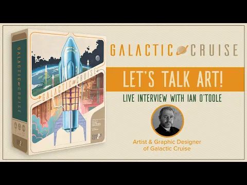 Galactic Cruise - Live Interview with Artist Ian O'Toole