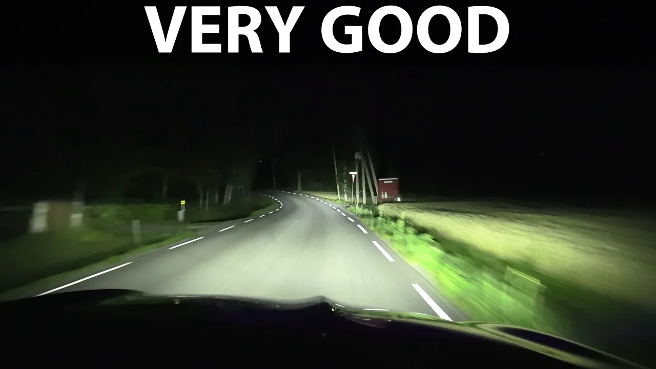Mercedes GLC 400 headlights test