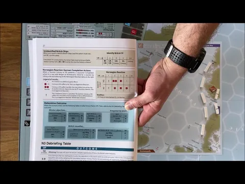 Video How to Play – Atlantic Chase – Norway N3 Solo scenario