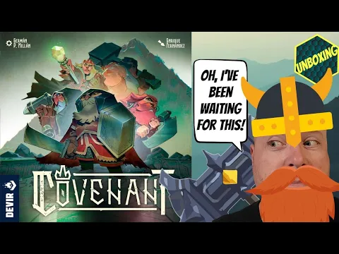 Covenant - A Boardgamechuck Unboxing or The Dwarves have landed