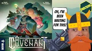 Covenant - A Boardgamechuck Unboxing or The Dwarves have landed