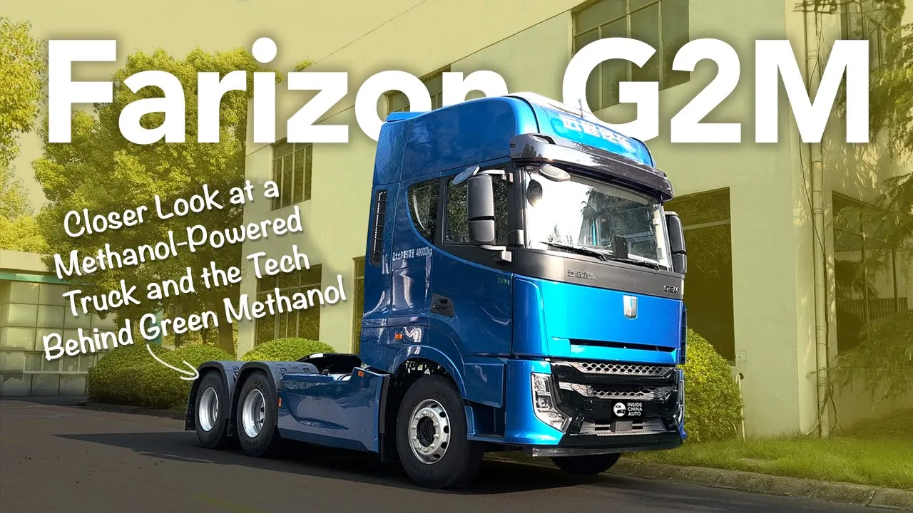 Could Methanol-powered Trucks Help Solve The Climate Crisis? - Farizon G2M