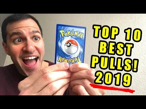 *IT'S BACK!* My Top 10 BEST Pokemon Cards Pulls (2019)