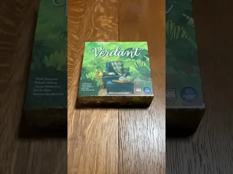 Unboxing Verdant by AEG and Flatout Games #boardgames