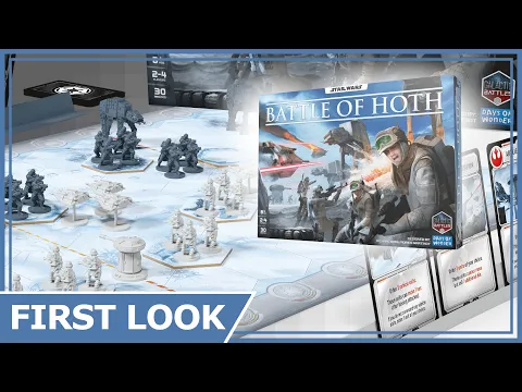 Star Wars Battle of Hoth Unveiled (Memoir 44 Spin-Off)