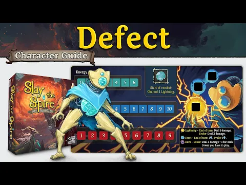 How to Play The Defect: Full Character Guide | Slay the Spire: The Board Game