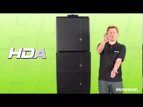 Product video thumbnail for Mackie HDA 12 in Powered PA Line Array Speaker