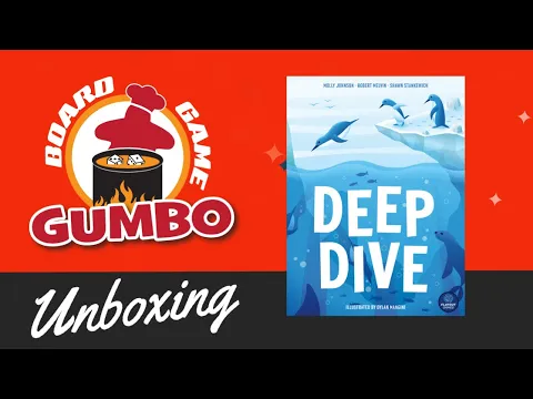 Unboxing DEEP DIVE from AEG and Flatout Games