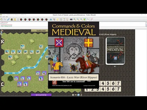 Commands & Colors: Medieval - 016 Lazic War (River Hippus)