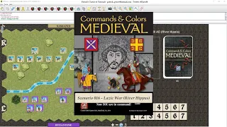 Commands & Colors: Medieval - 016 Lazic War (River Hippus)