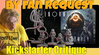 Enormity- Space Game Is Spacey! -Kickstarter Critique Review
