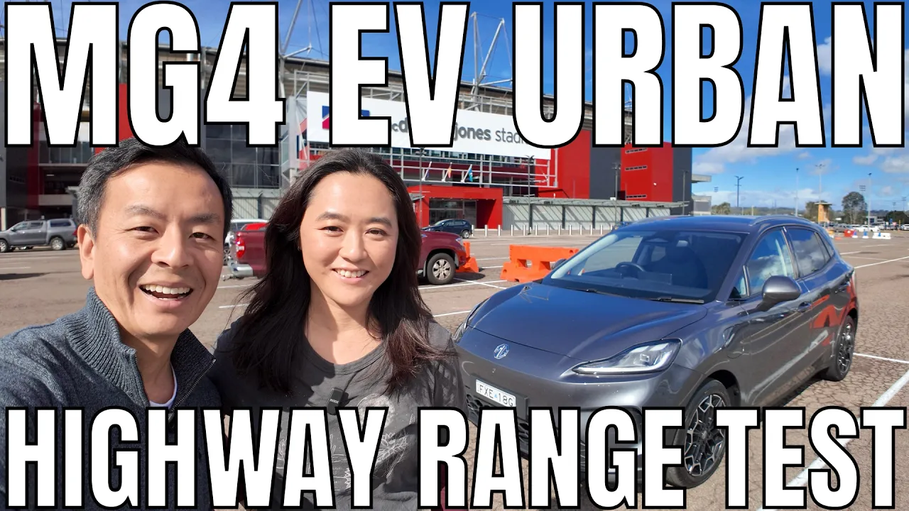 2026 MG4 EV Urban Real World Highway Range Test: Sydney to Newcastle