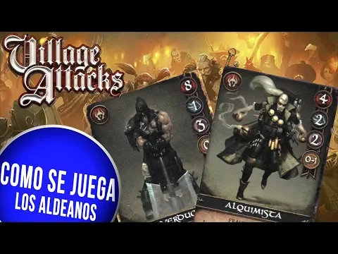 Village Attacks español. CÓMO JUGAR. Los aldeanos y su funcionamiento ‍
