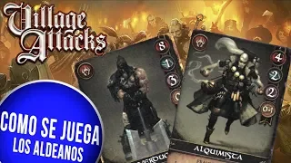 Village Attacks español. CÓMO JUGAR. Los aldeanos y su funcionamiento 👩🌾