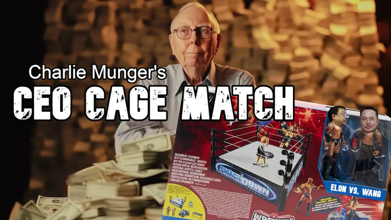 Wang Chuanfu vs. Elon Musk — MUNGER CAGE FIGHT