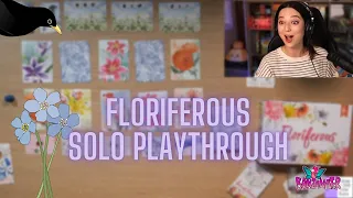First Time Playing Floriferous: Solo Gameplay