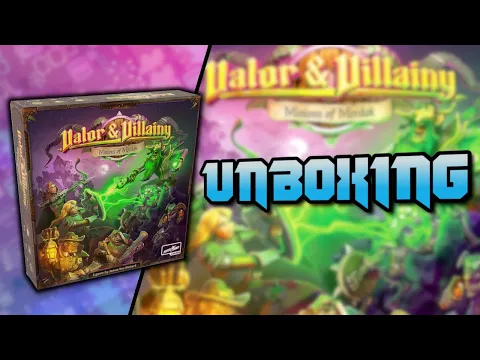 Valor & Villainy Minions of Mordak Unboxing | Skybound Games