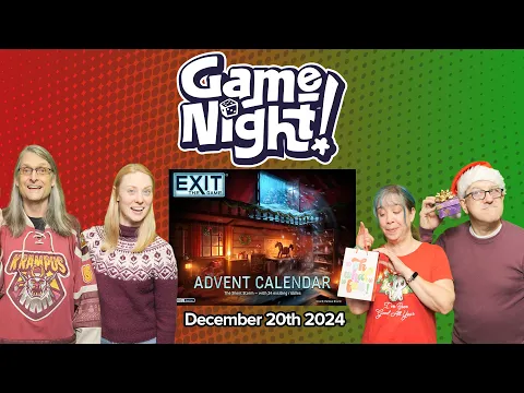 GameNight! 24 Days of Christmas Day 20 - Exit: The Game Advent Calendar The Silent Storm