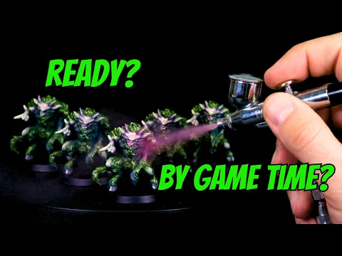 Speed Paint an ENTIRE Squad for Game Night
