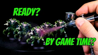 Speed Paint an ENTIRE Squad for Game Night