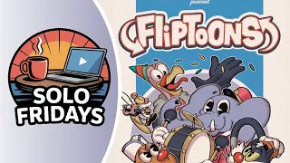 Fliptoons Solo Teach + Play Through in 15 mins!