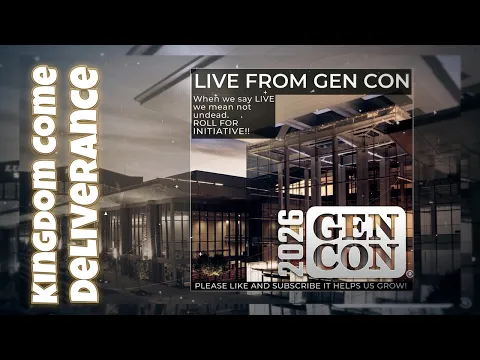 Kingdom Come : Deliverance is a crazy cool giant game that we found out about at #gencon