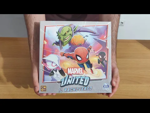 Unboxing di Marvel United - Il Ragnoverso