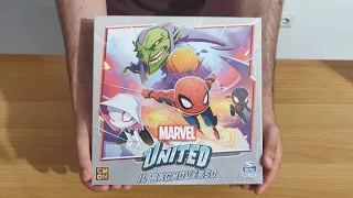 Unboxing di Marvel United - Il Ragnoverso