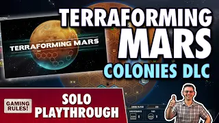 Terraforming Mars Digital: Colonies DLC - Solo Playthrough