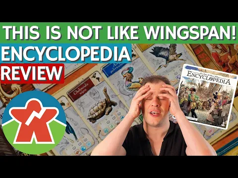 Encyclopedia - "Quick Draw" Game Review - THIS IS NOT LIKE WINGSPAN!!