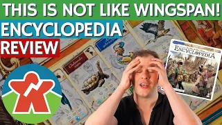 Encyclopedia - "Quick Draw" Game Review - THIS IS NOT LIKE WINGSPAN!!