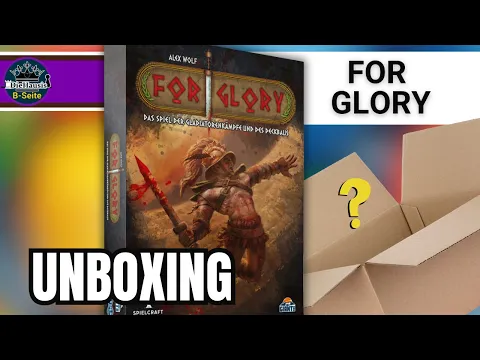 For Glory | ? Unboxing Spiel von GIANT Roc | DieHausis B-Seite