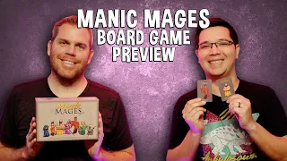 Preview of Manic Mages - Fantasy Dungeon Building Board Game
