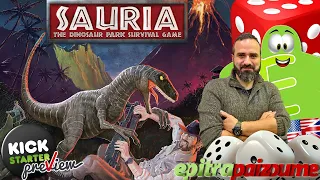 Sauria The Dinosaur Park Survival Game - A Preview Video (EN) by Epitrapaizoume