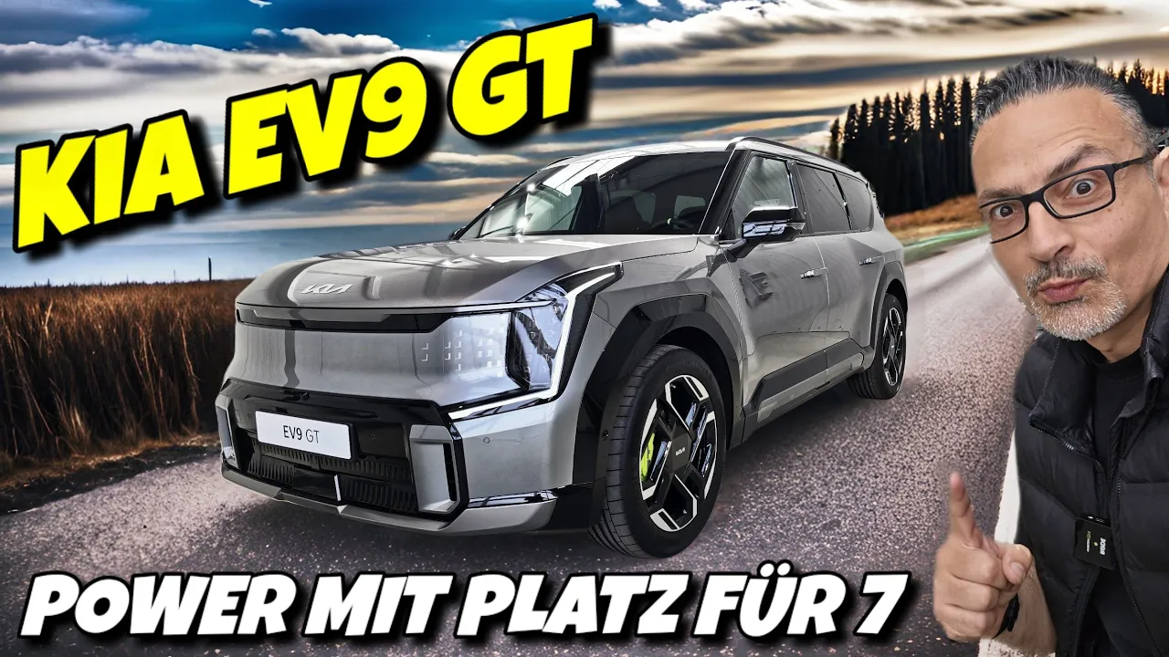 Goliath für Papa! Kia EV9 GT Erster Check und Infos. Elektroauto mit Power #ev #kia